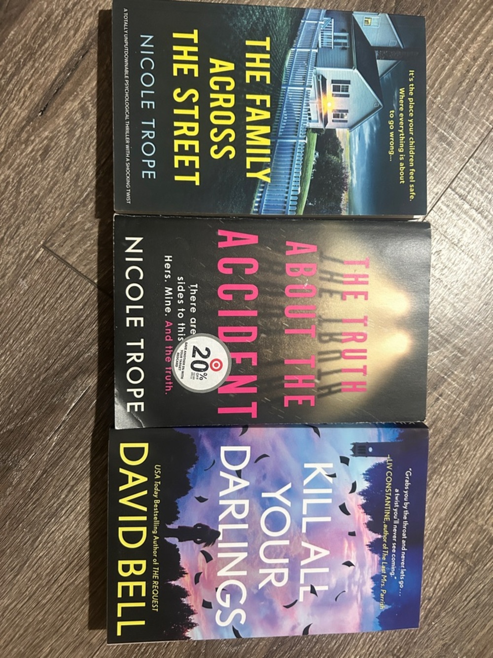 Thriller Book Set Nicole Trope & David Bell